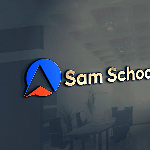 Наше портфолио - Логотип для школы иностранных языков &quot;Sam School&quot;